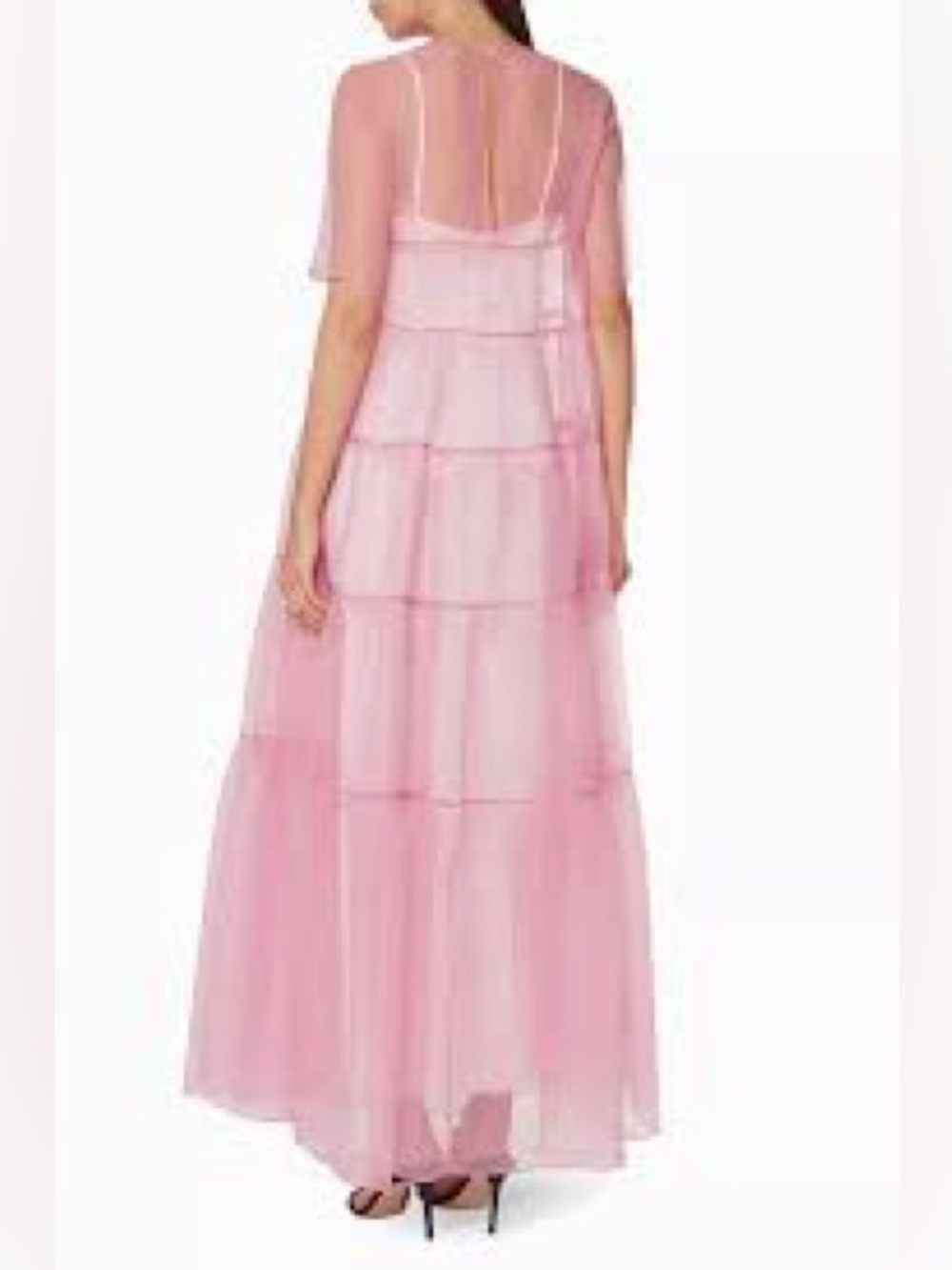 STAUD Hyacinth Maxi Dress Shell Pink NWT $395 Size Small - Picture 2 of 2